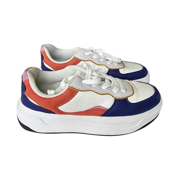 Steve Madden Dandy Faux Leather Platform Sneakers 8M - Picture 5 of 9